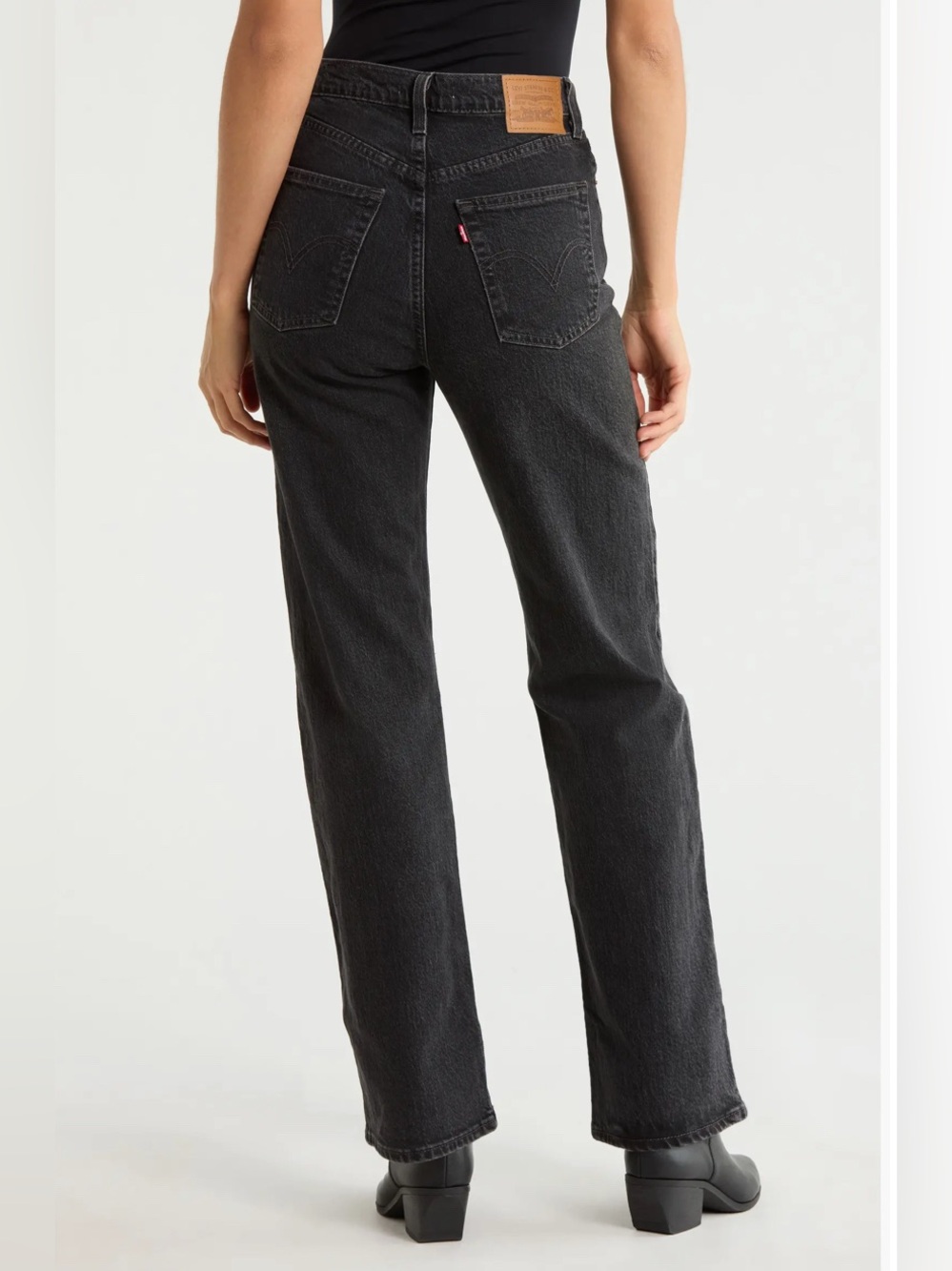 Levi's Ribcage straight leg jeans, euc